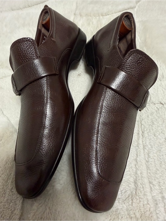 $990 Ferragamo Gancini Horse-bit Brown Leather Slip-On Loafers Shoes 7.5 8.5 9 main image 9